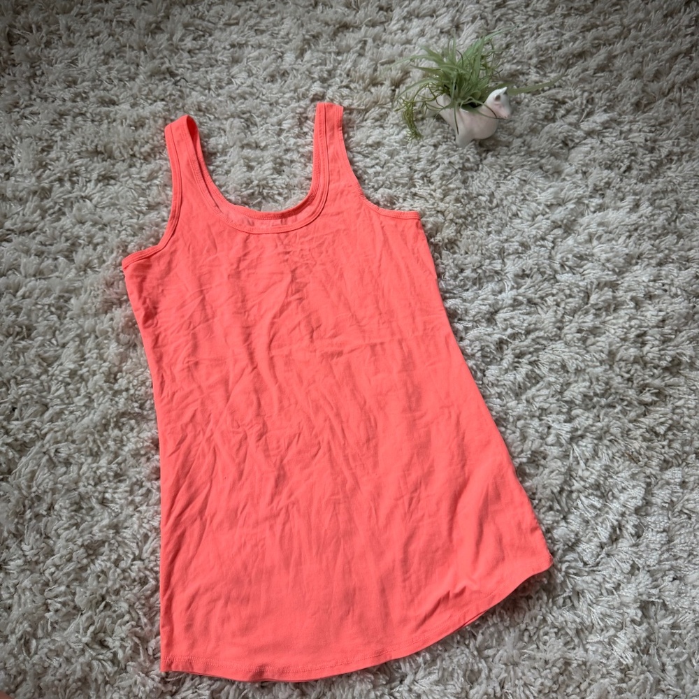 Bright No Boundaries Bright Coral super soft, athletic comfortable women’s Tank
